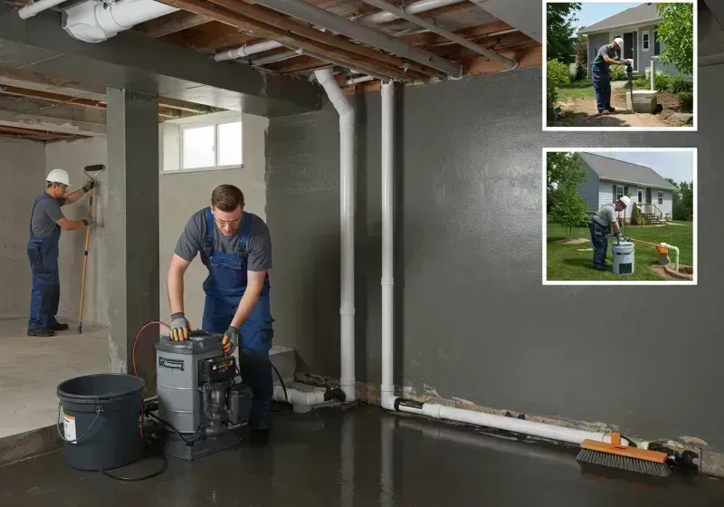 Basement Waterproofing and Flood Prevention process in Cottleville, MO